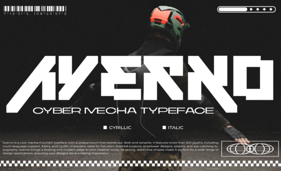 Averno Typeface: The Bold Font for Polished Small Business Branding