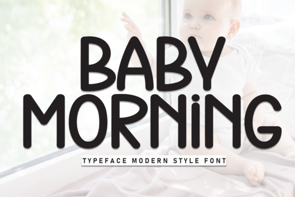 Baby Morning: The Cheerful Display Font for Handmade Creators
