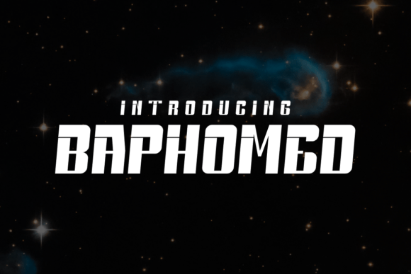 Baphomed: The Premium Display Typeface for Scroll-Stopping Visuals