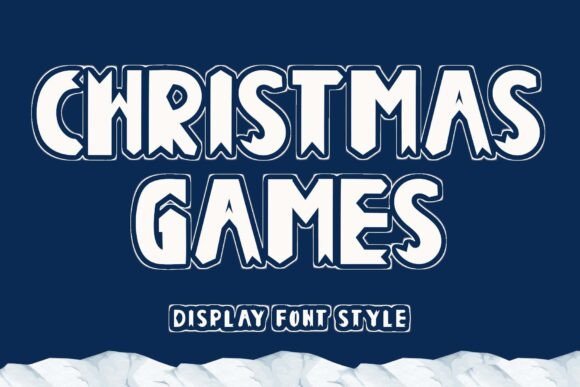 Christmas Games: The Perfect Display Font for Festive Branding