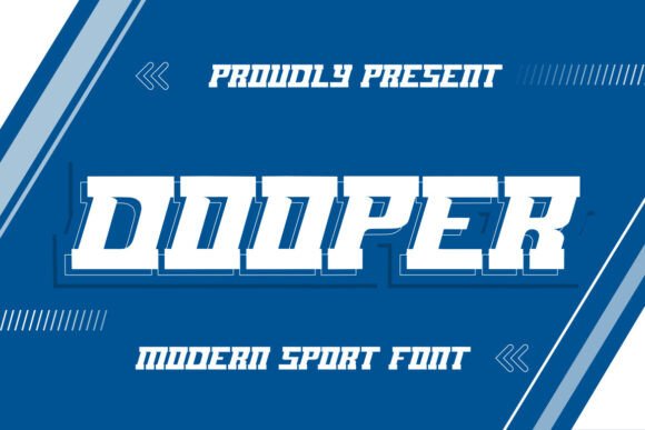 Dooper: The Dynamic Display Typeface for Modern Campaigns