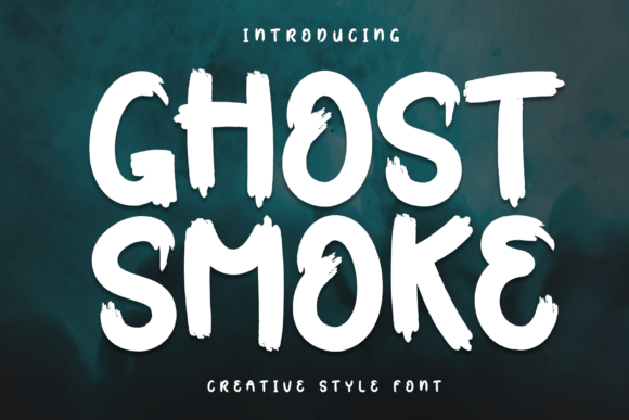 Ghost Smoke: The Perfect Handwritten Display Font for Crafters