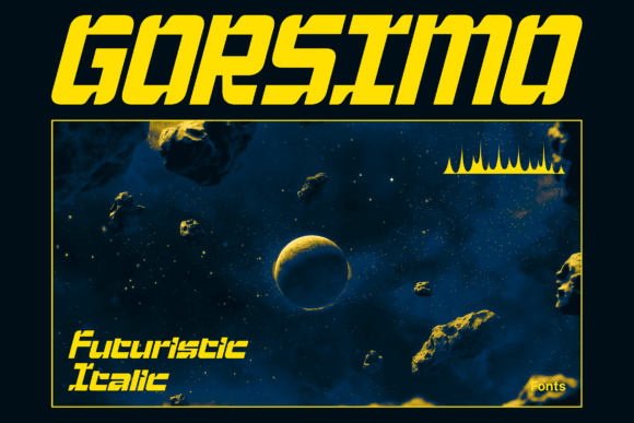 Gorsimo: The Futuristic Display Typeface for High-Impact Campaigns