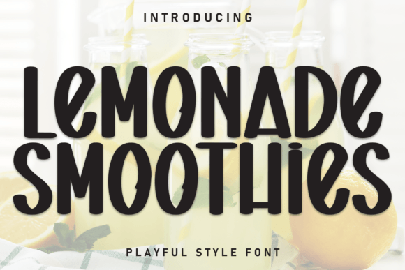 Lemonade Smoothies: The Perfect Display Font for Modern Web Design