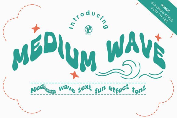 Medium Wave: The Retro Display Typeface for Modern Web Design