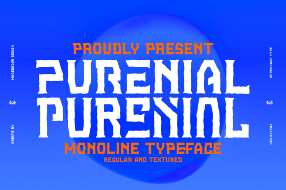 Purenial: The Vintage Display Typeface for Modern Editorial Design