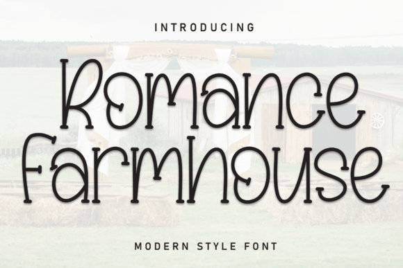 Romance Farmhouse: The Handwritten Display Font for Authentic Brand Stories