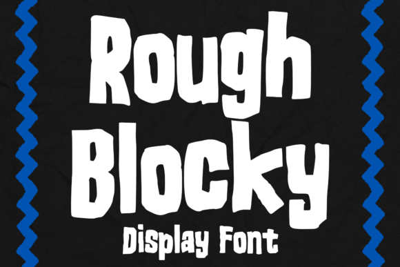 Rough Blocky: The 90s-Inspired Display Font for Modern Web Design