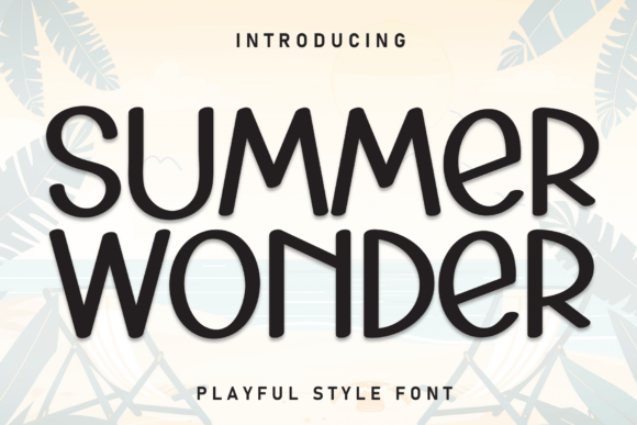 Summer Wonder: The Playful Typeface That Stops the Scroll