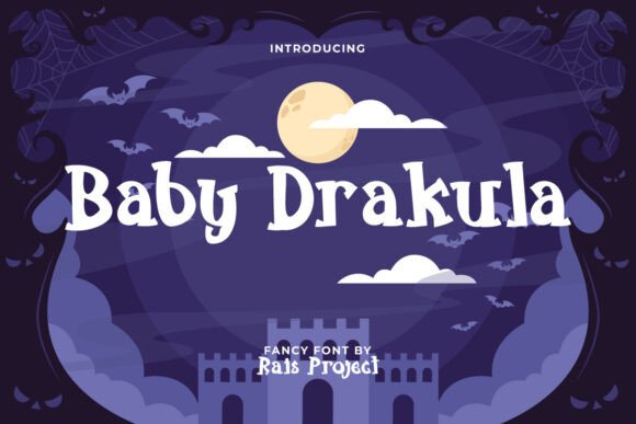Upgrade Your Brand Identity with the Baby Drakula Typeface