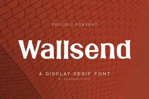Wallsend: A Modern Display Serif for Real Branding Projects