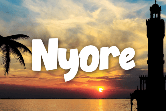 Why Nyore Became My Go-To Display Font for Editorial Projects